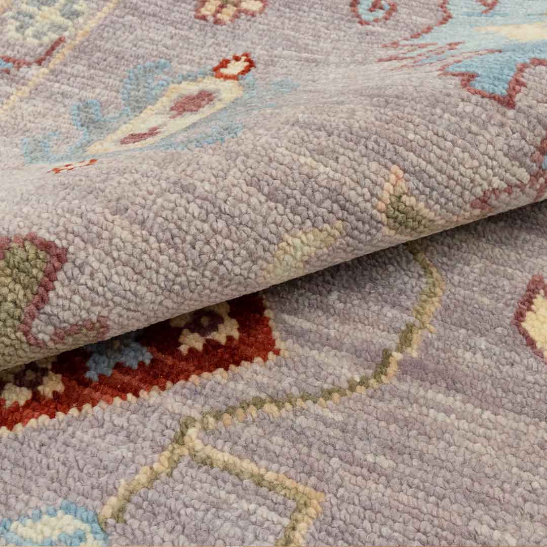 Luxurious Hand-Knotted Oushak Rug: Comfort Meets Style | Order Rug Online